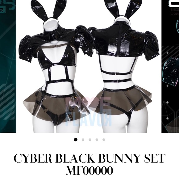 Moe Flavor Other - Moe Flavor Cyber Bunny Lingerie